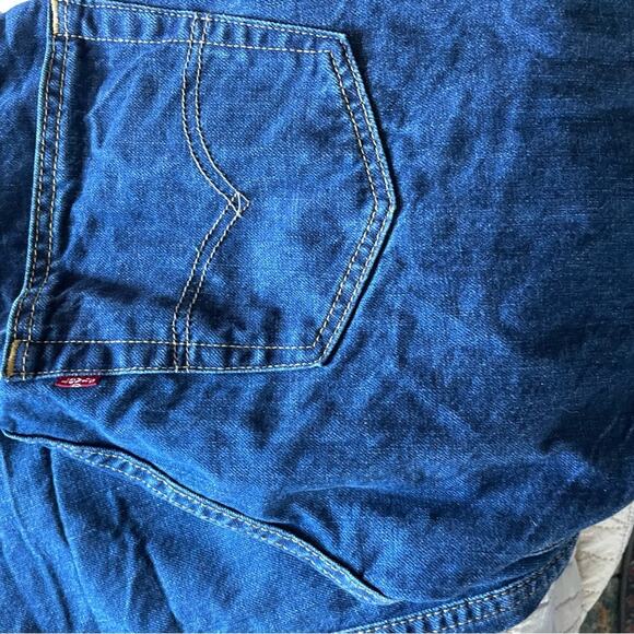 Levi’s 505 Straight Leg Jeans W30 L32 – Dark Wash VTG Fit Y2K Mid Rise Denim - Picture 4 of 6